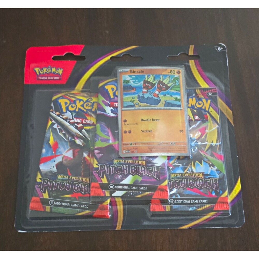 Pokémon TCG XY Ancient Origins 3-Pack Blister w/ Binacle Promo, 10 Cards